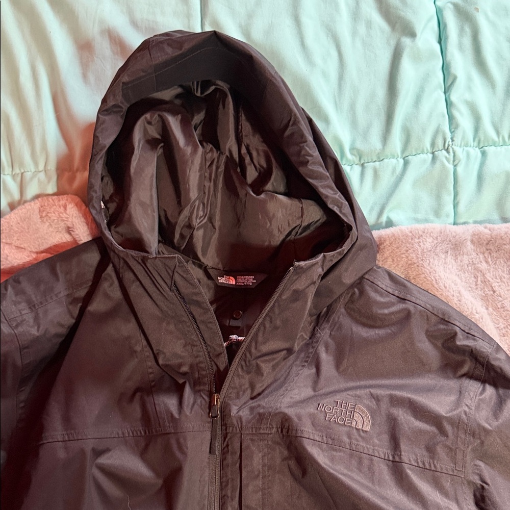 The North Face Charcoal Hooded Jacket